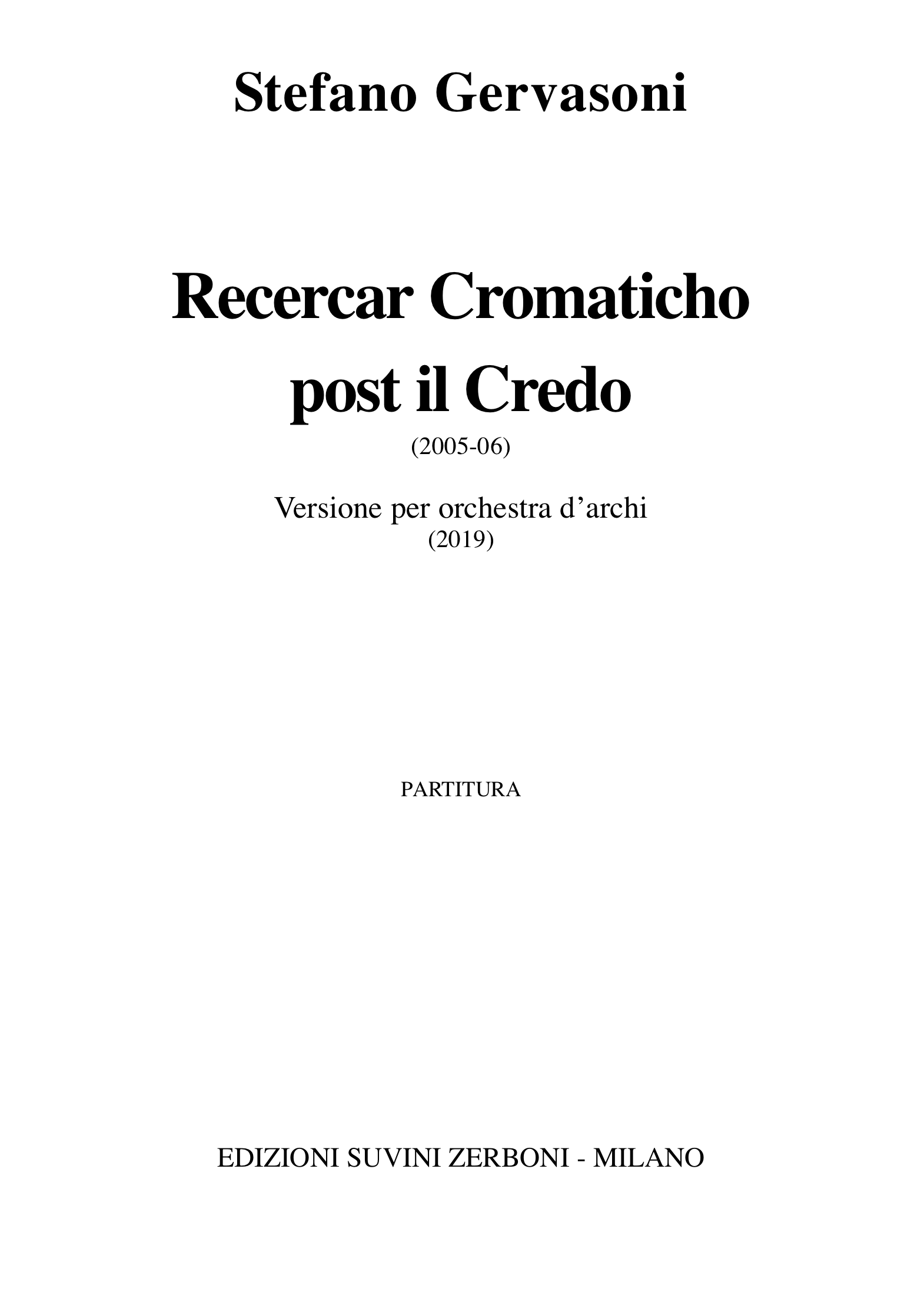 Recercar cromaticho_Gervasoni 1